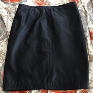 All saints leather skirt US size 8
